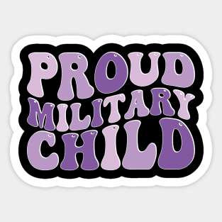 proud military child Sticker